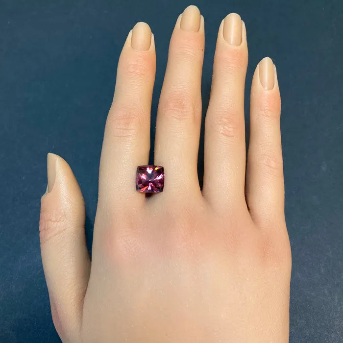 vendorunknown Rings Cushion Cut Imperial Zircon 762 Carats