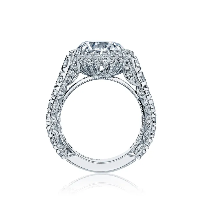 International Diamond Center Rings Tacori Platinum RoyalT Round Diamond Engagement Ring Setting 248 CTW International Diamond Center Rings Tacori Platinum RoyalT Round Diamond Engagement Ring Setting 248 CTW