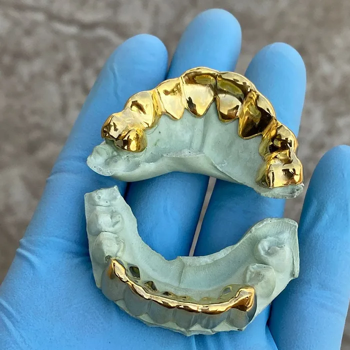 Bling Cartel Admin Rings Gold Plated over Solid 925 Sterling Silver Plain Custom Grillz