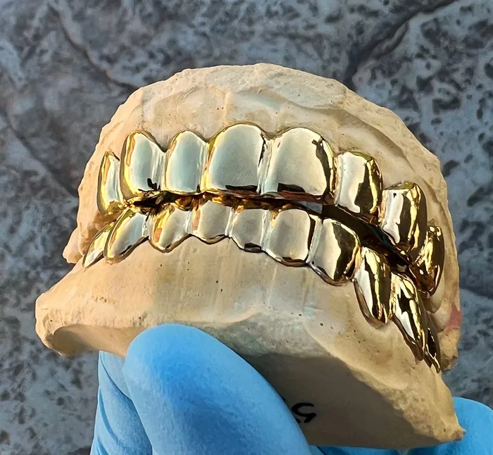 Bling Cartel Admin Rings Gold Plated over Solid 925 Sterling Silver Plain Custom Grillz