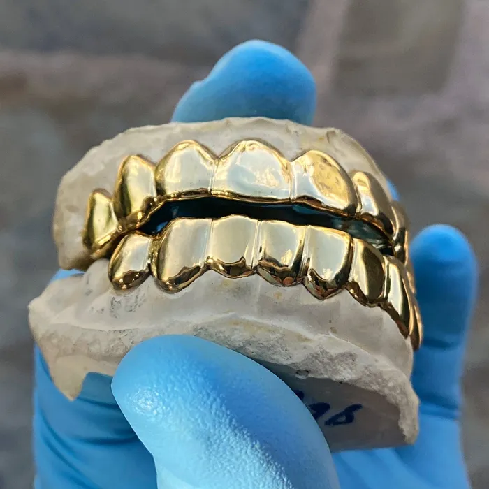 Bling Cartel Admin Rings Gold Plated over Solid 925 Sterling Silver Plain Custom Grillz