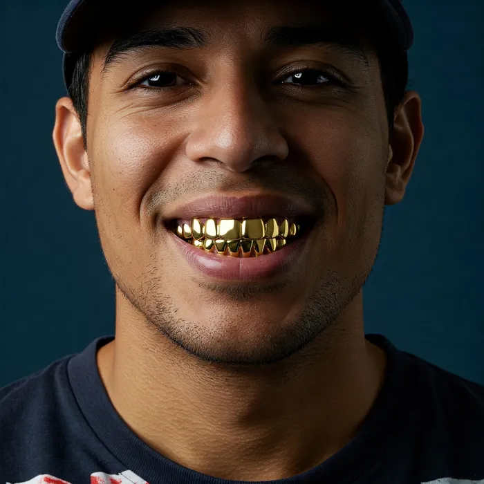 Bling Cartel Admin Rings Gold Plated over Solid 925 Sterling Silver Plain Custom Grillz