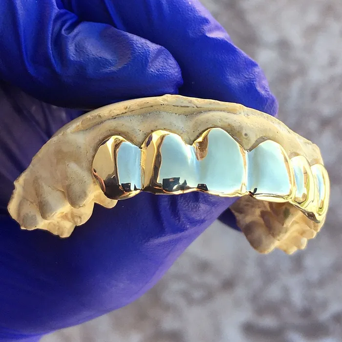 Bling Cartel Admin Rings Gold Plated over Solid 925 Sterling Silver Plain Custom Grillz