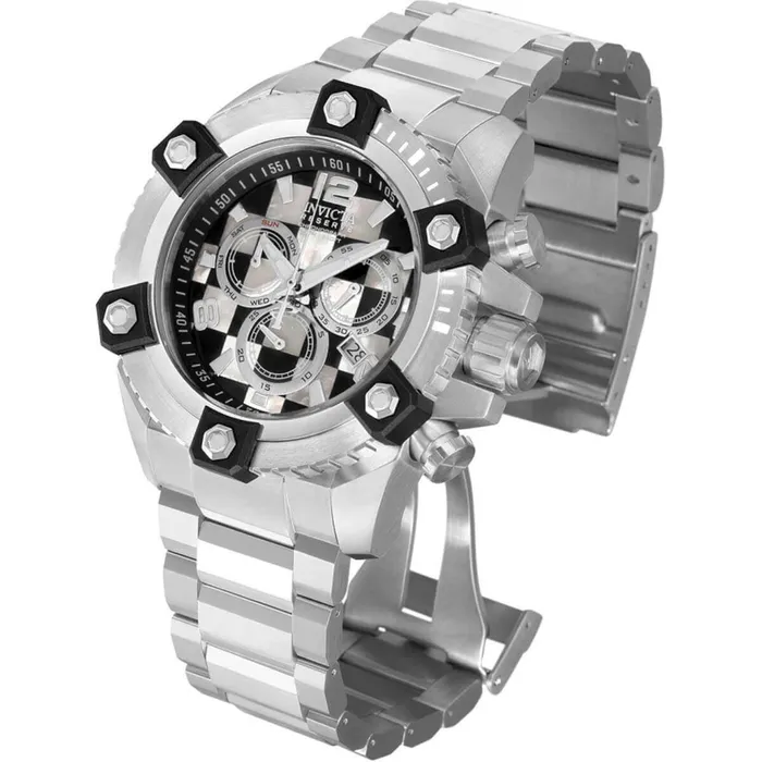 Bracelets Invicta Mens Watch Reserve Octane Quartz Chronograph MOP Dial SS Bracelet 27776 Invicta