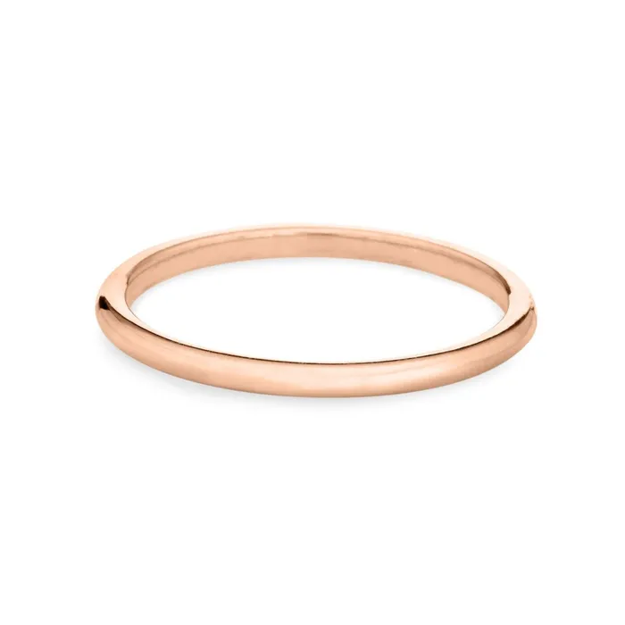 Companion Stacking Ring in 14K Gold closebymejewelry Rings