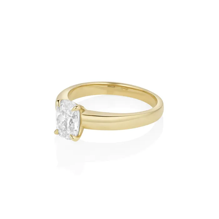 Rings 075ct Cushion Cut Diamond Marrow Fine Rings 075ct Cushion Cut Diamond Marrow Fine