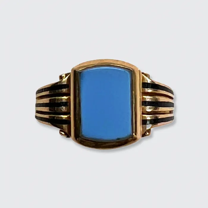 Rings 21stfinds Victorian Memorial Locket Ring