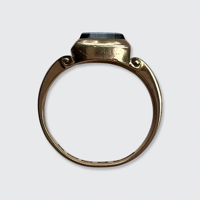 Rings 21stfinds Victorian Memorial Locket Ring