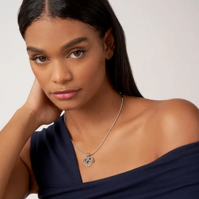 Necklaces LAGOS Beloved TwoTone Heart Pendant Necklace