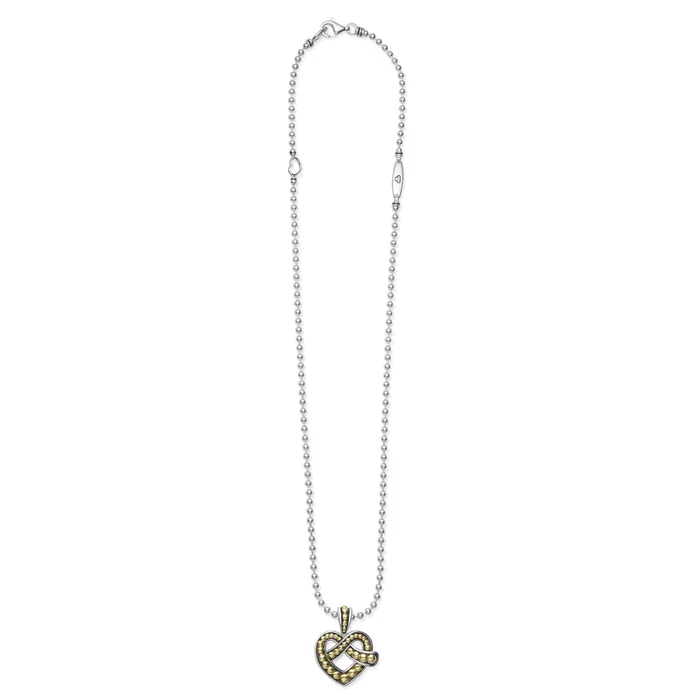 Necklaces LAGOS Beloved TwoTone Heart Pendant Necklace