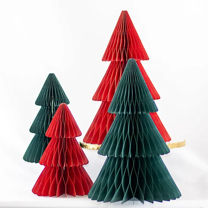 Necklaces The Royal Standard Dark Green Accordion Paper Tree 15