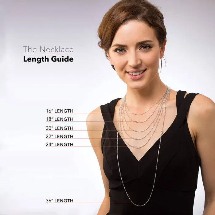 Solitaire Imitation Pearl Necklace in Sterling Silver BERRICLE Necklaces