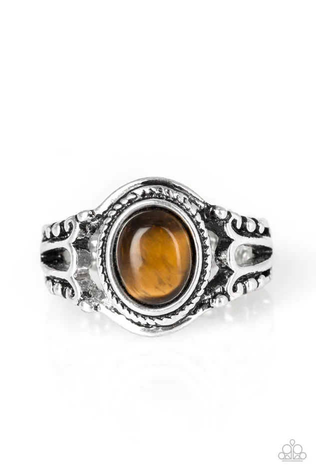All Eyes On U Jewelry Paparazzi Accessories Rings Peacefully Peaceful Brown Paparazzi Ring All Eyes On U Jewelry Paparazzi Accessories Rings Peacefully Peaceful Brown Paparazzi Ring