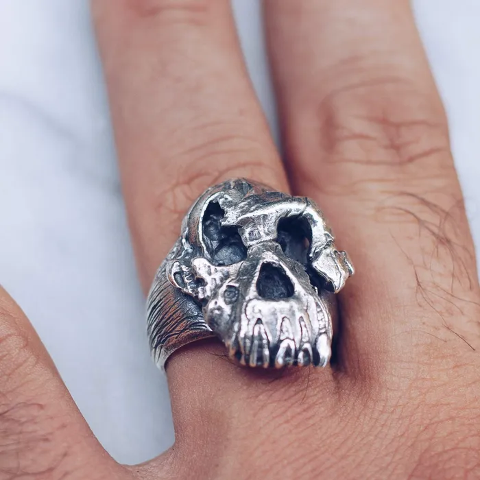 Jess Zabala Jewelry Rings FIRST HUMAN RING 925 STERLING SILVER