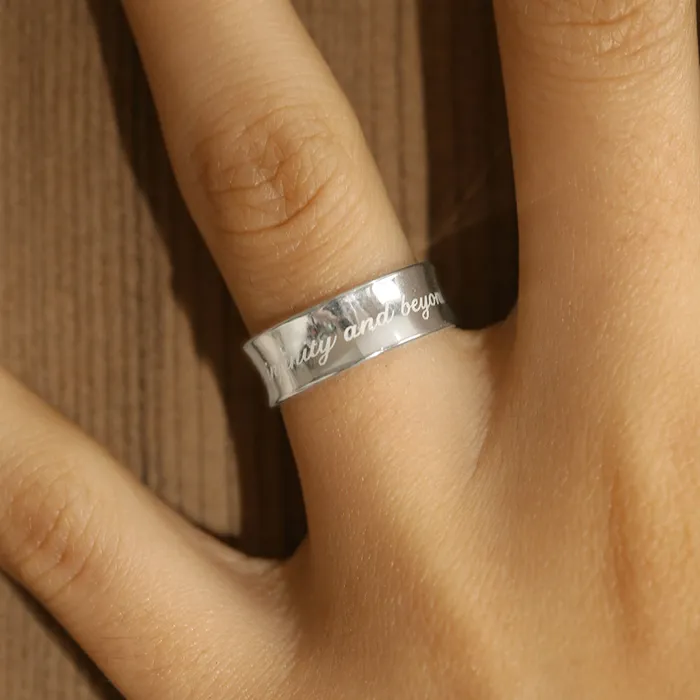 LOULOUROSE Rings Concave Ring LOULOUROSE Rings Concave Ring