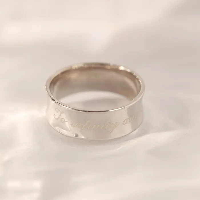 LOULOUROSE Rings Concave Ring LOULOUROSE Rings Concave Ring