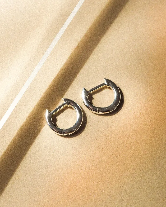 Luv Aj Rings Sicily Huggies Silver