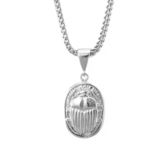 Necklaces SpicyIce Gold Scarab Necklace