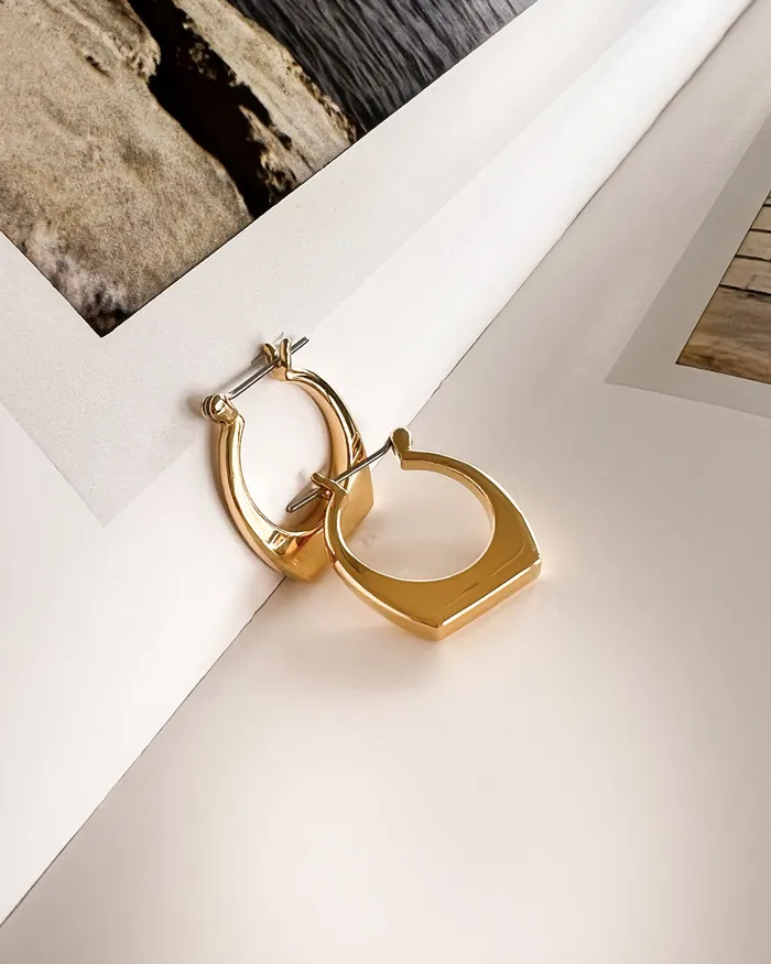 Rings Luv Aj Cosmos Hoops Silver Rings Luv Aj Cosmos Hoops Silver