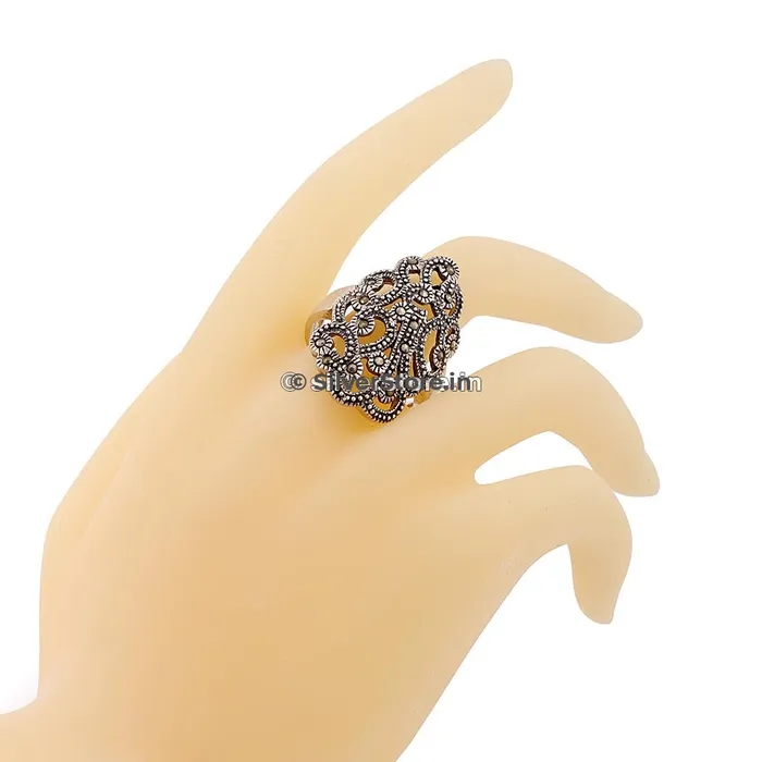silversrorein Antique Silver Ring Rings