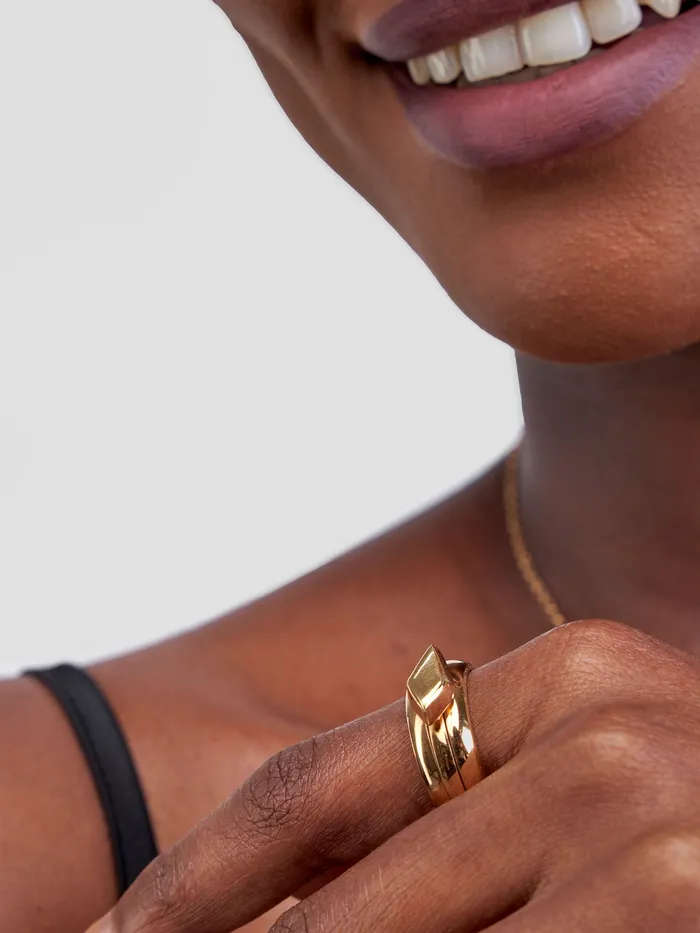 SOKO Rings Tuliza Delicate Spinner Mental Health Ring